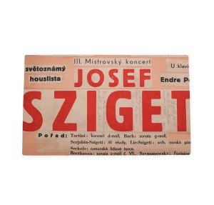 Joseph Szigeti (1892 - 1973) | Signature on photo