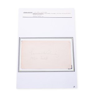 Emmerich Kálmán / Leo Bertram (1882 - 1953) | Signatures on the clipping