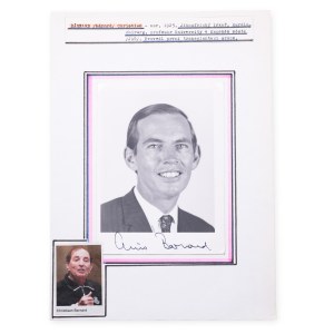 Christian Barnard (1922 - 2001) | Signed photo