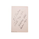 Convolute of autographs | Classic