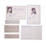 Convolute of autographs | Classic