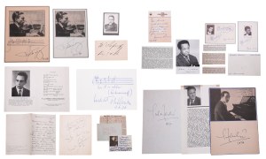 Convolute of autographs | Classic