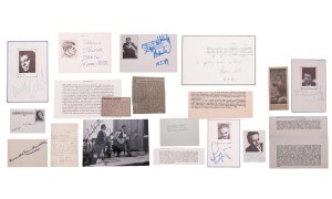 Convolute of autographs | Classic