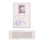 Convolute of autographs | Classic