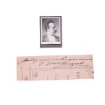 Convolute of autographs | Classic