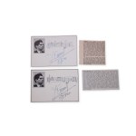 Convolute of autographs | Classic