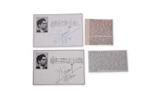 Convolute of autographs | Classic