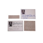 Convolute of autographs | Classic