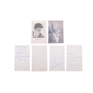 Convolute of autographs | Classic
