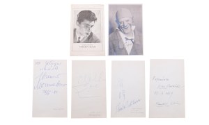 Convolute of autographs | Classic