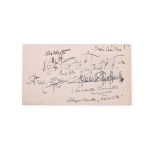 Convolute of autographs | Classic