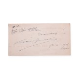 Convolute of autographs | Classic