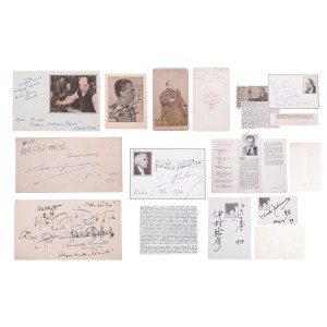 Convolute of autographs | Classic