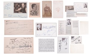 Convolute of autographs | Classic