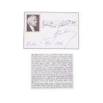 Convolute of autographs | Classic