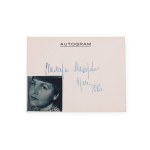Convolute of autographs | Actors