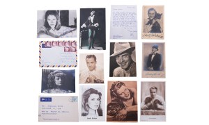 Convolute of autographs | Actors