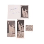 Convolute of autographs | Opera