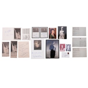 Convolute of autographs | Opera