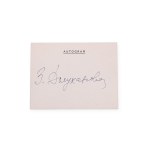 Convolute of autographs | Opera