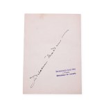 Convolute of autographs | Opera