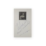 Convolute of autographs | Opera