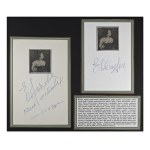 Convolute of autographs | Opera