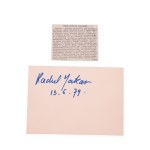 Convolute of autographs | Opera