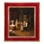 FRIEDRICH EDUARD MEYERHEIM (GERMANY / GERMAN 1808 - 1879) - Genre scene