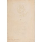 JOSEF MÁNES (CZECH / BOHEMIAN 1820 - 1871) - Study of architecture on rock