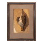 QUIDO MÁNES (CZECH / BOHEMIAN 1828 - 1880) - Still life with partridges