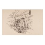 BEDŘICH HAVRÁNEK (CZECH / BOHEMIAN 1821 - 1899) - Study of a mill wheel (Kulm)