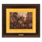 WILLIAM HOGARTH (SUCCESSOR) (UNITED KINGDOM / BRITISH) - The crowd carrying the judge out of the city