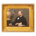 VOJTĚCH HYNAIS (CZECH / BOHEMIAN 1854 - 1925) - Portrait of a Doctor (Émile Valtat)
