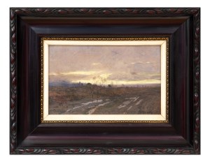 JOSEF ULLMANN (CZECH / BOHEMIAN 1870 - 1922) - After the rain