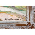 OTA BUBENÍČEK (TCHÈQUE / BOHÉMIEN 1871 - 1962) - Paysage avec une route