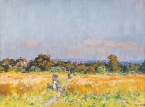 STANISLAV LOLEK (CZECH / BOHEMIAN 1873 - 1956) - Summer afternoon