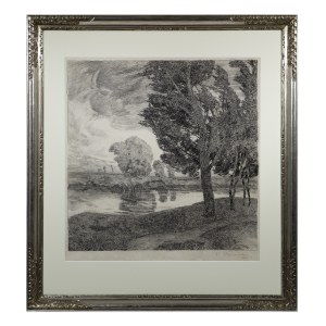 ALOIS KALVODA (CZECH / BOHEMIAN 1875 - 1934) - Before the Storm (large format)