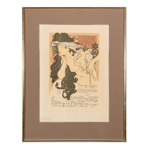 ALFONS MUCHA (TCHÈQUE / BOHÉMIEN 1860 - 1939) - Salon des Cent, Les Maîtres de l'Affiche PL.94