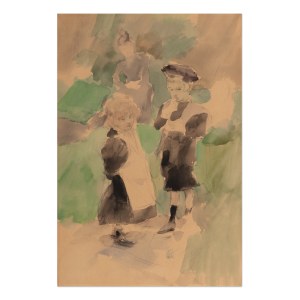 LUDĚK MAROLD (CZECH / BOHEMIAN 1865 - 1898) - Children