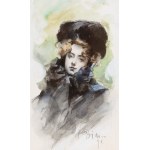 JAN DĚDINA (CZECH / BOHEMIAN 1870 - 1955) - Parisian