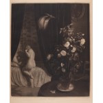 MAX ŠVABINSKÝ (TCHÈQUE / BOHÉMIEN 1873 - 1962) - Camélia blanc (grand)
