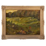 VIKTOR STRETTI (CZECH / BOHEMIAN 1878 - 1957) - Bois de la Cambre in Brussels