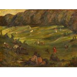 VIKTOR STRETTI (CZECH / BOHEMIAN 1878 - 1957) - Bois de la Cambre in Brussels