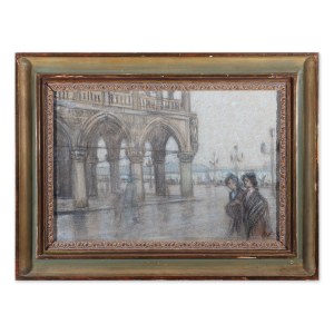 VIKTOR STRETTI (CZECH / BOHEMIAN 1878 - 1957) - Venice