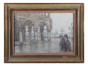 VIKTOR STRETTI (CZECH / BOHEMIAN 1878 - 1957) - Venice