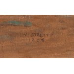 VIKTOR STRETTI (TSCHECHISCH / BÖHEMISCH 1878 - 1957) - Dame am Strand