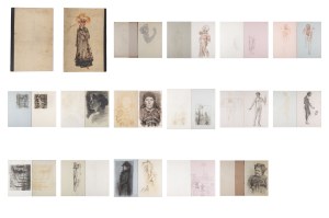 VIKTOR STRETTI (CZECH / BOHEMIAN 1878 - 1957) - Sketchbook