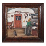 PRAVOSLAV KOTÍK (CZECH / BOHEMIAN 1889 - 1970) - In the cottage