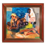 PRAVOSLAV KOTÍK (CZECH / BOHEMIAN 1889 - 1970) - Two gypsies